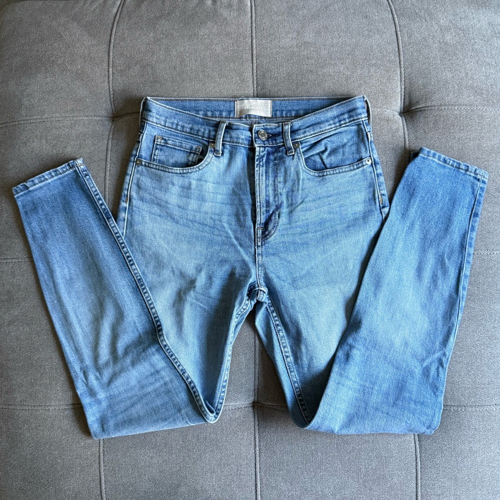 Everlane Light Blue High Rise Denim Jeans